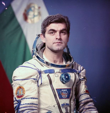 Le cosmonaute bulgare Aleksandrov
